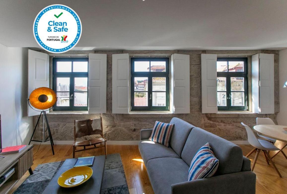Modern 18Th Century Flat Apartment Porto Luaran gambar